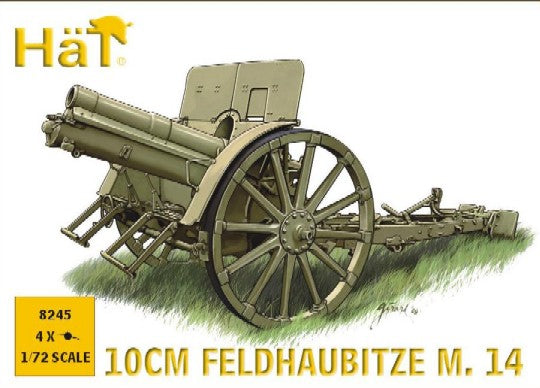 Hat Industries 8245 1/72 WWI Austrian 10cm M14 Field Gun (4)