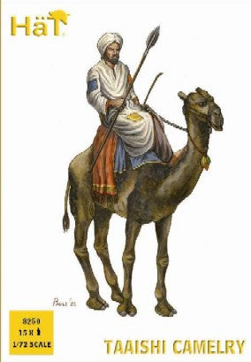 Hat Industries 8250 1/72 Colonial Wars Taaishi Camely (15 Figs & 12 Camels)