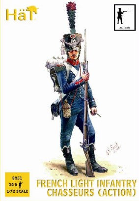 Hat Industries 8251 1/72 Napoleonic French Light Infantry Chasseurs Action (32)