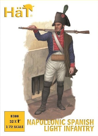 Hat Industries 8300 1/72 Napoleonic Spanish Light Infantry (32)