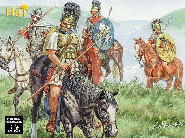 Hat Industries 9021 1/32 Roman Cavalry (4 Mtd)