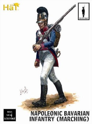 Hat Industries 9313 1/32 Napoleonic Infantry Bavarian Infantry Marching (18)