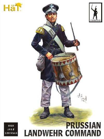 Hat Industries 9325 1/32 Napoleonic Prussian Landwehr Command (18)