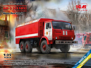 ICM Models 35003 1/35 AR2 (KAMAZ-43105) Fire Truck