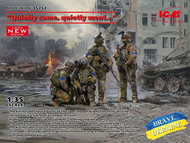 ICM Models 35752 1/35 Brave Ukraine: Special Operations Forces of Ukraine (4)