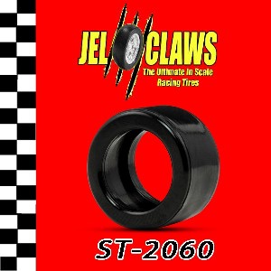 Innovative Hobby Supply 2060 1/64 Jel Claws Rubber Racing Tires for AFX Super G+ (rear) (10)