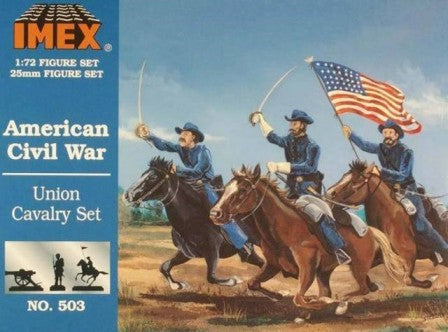 Imex 503 1/72 Civil War Union Cavalry (17 foot, 11 mtd)