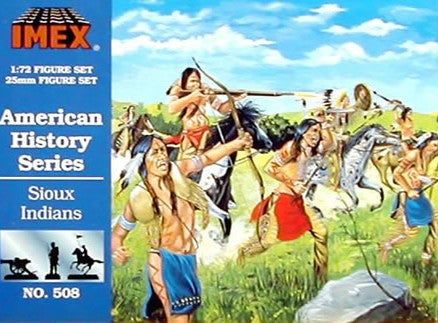 Imex 508 1/72 Sioux Indians (17 foot, 11 mtd)