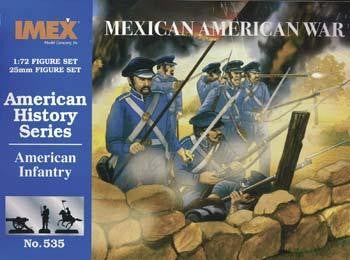 Imex 535 1/72 Mexican-American War American Infantry (49)