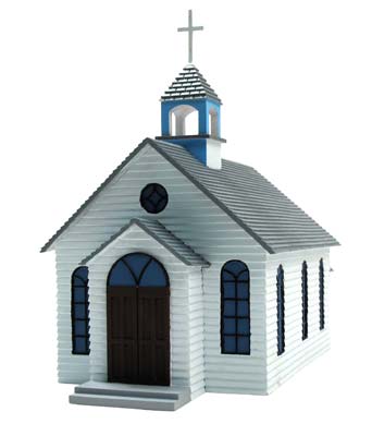 Imex 6103 HO Scale Perma-Scene(TM) - Assembled -- 1st Street Church
