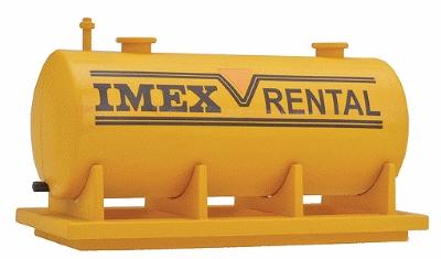 Imex 6126 HO Scale Large Fuel Tank - Assembled - Perma-Scene(TM)