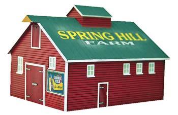 Imex 6131 HO Scale Perma-Scene(TM) - Assembled -- Barn II