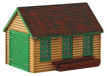 Imex 6141 HO Scale Perma-Scene(TM) - Assembled -- Maintenance Shed