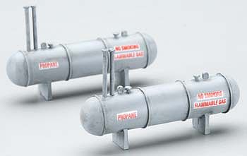 Imex 6156 HO Scale Medium Propane Tank - Perma-Scene(TM) -- Assembled