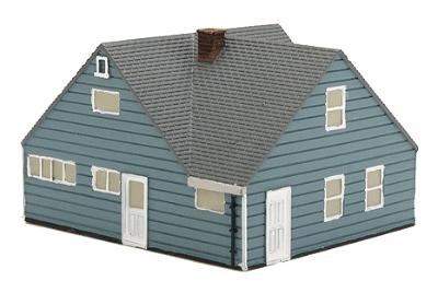 Imex 6312 N Scale Levittown Model A - Perma-Scene(TM) -- Assembled