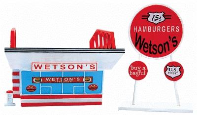 Imex 6321 N Scale Wetsons - Perma-Scene(TM) -- Assembled