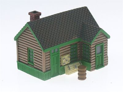 Imex 6340 N Scale Maintenance Office - Assembled - Perma-Scene(TM)