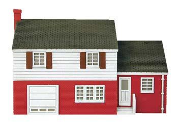 Imex 6344 N Scale Perma-Scene(TM) - Assembled -- Split-Level House