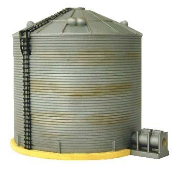 Imex 6346 N Scale Sukup Grain Tower #2 - Assembled - Perma-Scene(TM)