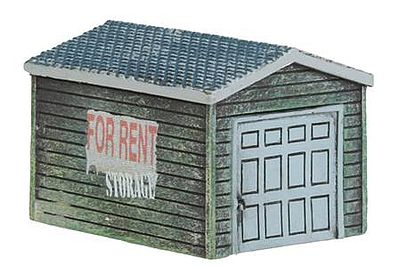 Imex 6360 N Scale Single-Car Garage - Perma-Scene(TM) -- Assembled