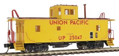 Intermountain Railway 1067 HO Scale CA-3 & CA-4 Caboose - Ready to Run - Centralia Car Shops -- Union Pacific (Armour Yellow, red, Late Large Lettering)