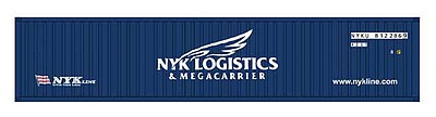 Intermountain Railway 30268 HO Scale 40' Corrugated Container 2-Pack - Ready to Run -- NYK Logistics (blue, white)