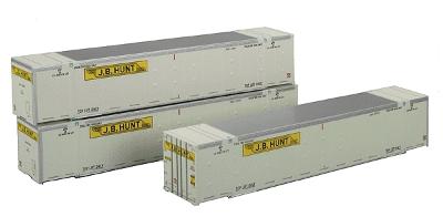 Intermountain Railway 30501 HO Scale 53' DuraPlate Container 3-Pack -- J.B. Hunt