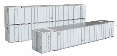 Intermountain Railway 30602 HO Scale 53' Hyundai Container Early Version 2-Pack - Ready to Run -- Trailer Bridge