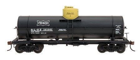 Intermountain Railway 33043 HO Scale Type 103W 10,000-Gallon Welded Tank Car - Ready to Run -- St. Louis-San Francisco (black, yellow)