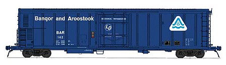 Intermountain Railway 34827 HO Scale R-70-15 Refrigerator Car - Ready to Run -- Bangor & Aroostook (Repaint, blue, white)
