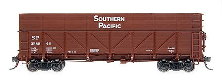 Intermountain Railway 35183 HO Scale Drop-Bottom Sugar Beet Gondola - Ready to Run -- Southern Pacific (Boxcar Red, Sans Serif Lettering, Composite Sides)