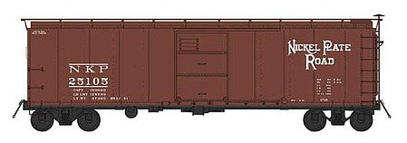 Intermountain Railway 37107 HO Scale X-29 40' Boxcar - Ready to Run -- Nickel Plate Road (Boxcar Red)