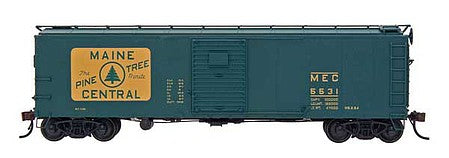 Intermountain Railway 37160 HO Scale X-29 40' Boxcar - Ready to Run -- Maine Central (green, Harvest Gold, Pine Tree Route Logo)