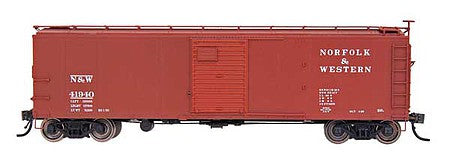 Intermountain Railway 37215 HO Scale X-29 40' Boxcar - Ready to Run -- Norfolk & Western (Class Bpa, Boxcar Red)