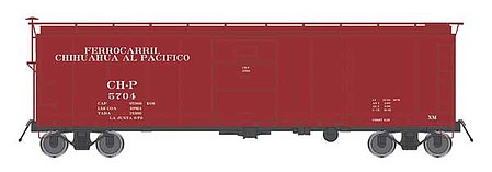 Intermountain Railway 37218 HO Scale X-29 40' Boxcar - Ready to Run -- Ferrocaril de Chihuahua al Pacifico (Boxcar Red)