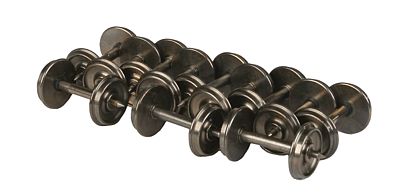 Intermountain Railway 40049 HO Scale All Brass Insulated Wheel Sets pkg(12) -- 38" Semi-Scale