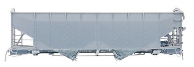 Intermountain Railway 42199 HO Scale AAR Alternate Standard Offset-Side 2-Bay Open Hopper - Kit -- Undecorated