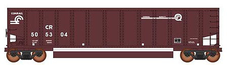 Intermountain Railway 4400002A02 HO Scale 13-Panel Coalporter Coal Gondola 6-Pack - Ready to Run - Value Line -- Conrail (Boxcar Red, white, Quality Logo)