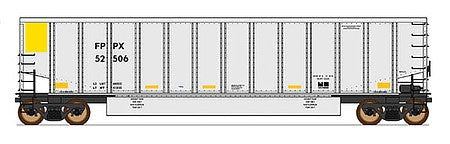 Intermountain Railway 4401013 HO Scale 14-Panel Coalporter(R) Coal Gondola - Ready to Run - Value Line -- Fayette Power FPPX (silver, yellow)