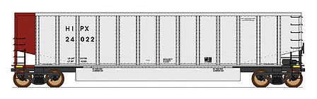 Intermountain Railway 4401015 HO Scale 14-Panel Coalporter(R) Coal Gondola - Ready to Run - Value Line -- Houston Lighting & Power HIPX (silver, brown)