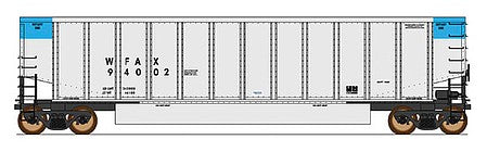 Intermountain Railway 4401017 HO Scale 14-Panel Coalporter(R) Coal Gondola - Ready to Run - Value Line -- Western Fuels WFAX (silver, blue)