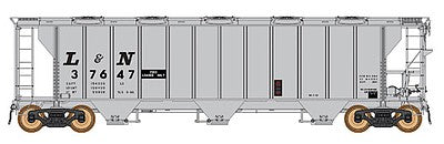 Intermountain Railway 449006 HO Scale ACF 2927 Cu. Ft. Covered Hopper - Ready to Run -- Louisville & Nashville (Repaint, gray, large L&N Reporting Marks)