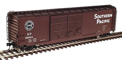 Intermountain Railway 45607 HO Scale 50' PS-1 Double-Door Boxcar - Ready to Run -- Southern Pacific (Boxcar Red, black, Lines Logo)