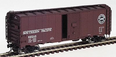 Intermountain Railway 46013 HO Scale 40' 12-Panel Boxcar - Ready to Run -- Southern Pacific (Boxcar Red, black Lines Logo)