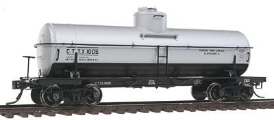 Intermountain Railway 46218 HO Scale ACF Type 27 Riveted 10,000-Gallon Tank Car - Ready to Run -- CTTX (gray, black)