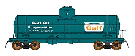 Intermountain Railway 46220 HO Scale ACF 10000gal Tnk RTR Gulf