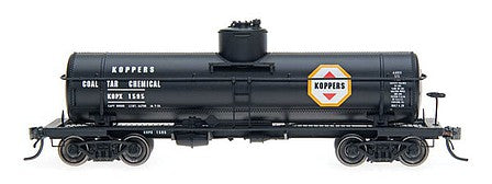 Intermountain Railway 46340 HO Scale ACF Type 27 Riveted 8000-Gallon Tank Car - Ready to Run - Famous Image Collect -- Koppers (black, red, white)