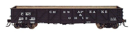 Intermountain Railway 46606 HO Scale USRA Composite Drop-Bottom Gondola - Ready to Run -- Chesapeake & Ohio (Boxcar Red, white lettering)