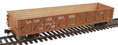 Intermountain Railway 46616 HO Scale USRA Composite Drop-Bottom Gondola - Ready to Run -- Kansas City Southern (Box Car Red w/white lettering)