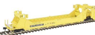 Intermountain Railway 47615 HO Scale Gunderson Twin Stack Five Unit Set - Ready to Run -- Trailer Train (yellow w/black markings)